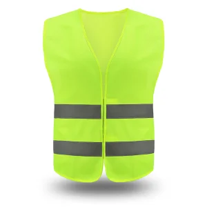 Cheap Outdoor Construction Reflective Safety Vest Jacket Personal Safety Construction Hi Vis Security Reflective Clothing