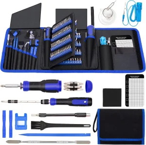 191-Piece Precision Screwdriver Set, Multi-Bit Repair Kit with 1/4" Nut Driver for Electronics &amp; Home Improvement
