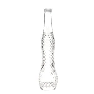 Wholesale 375ml Gourd Shape Clear Liquor Glass Bottle Manufacturers, Suppliers