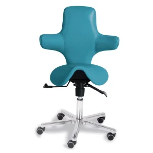 Ergonomic Swivel Saddle Stool