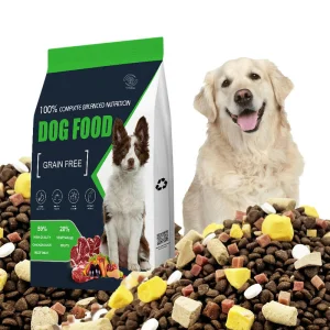 OEM ODM Manufacturer Directly Supplies Free Samples Balanced Nutrition High-Protein Natural Flavor Low Fat Organic Dog Dry Food