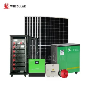 Whc Commercial Solar Energy System 10kw 15kw 20kw Solar Panel System