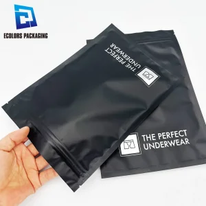 Paquete pequeño a prueba de olores negro Mylar