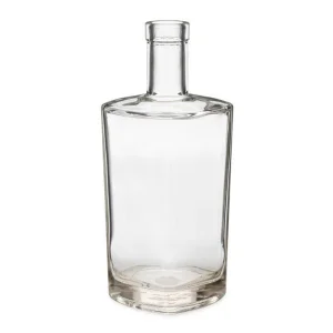 Wholesale 750 ml Clear Glass Contessa Liquor Bottle Supplier, Suppliers