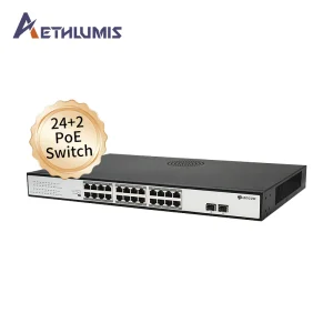 24 Port Gigabit PoE Switch