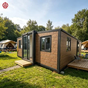 CE Certified 40FT Double-Wing Modular Expandable Container
