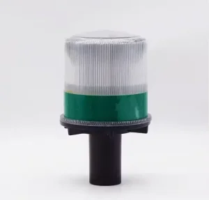 Flashing Led Warning Light Solar Airport Runway Warning Lights