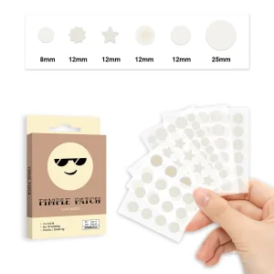Private Label Hydrocolloid Acne Patches - Invisible Star Spot Treatment