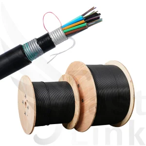Outer Sheath Steel Tape Armored Industrial-Grade GYTA53 Outdoor Optical Fiber Optic Cable