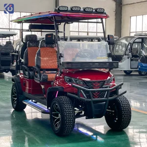 New Design Upgraded 4 Seater Golf Carts Gas Powered