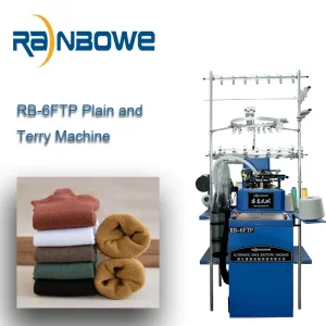 China Well-designed  Fully Computerized Double Cylinder Socks Knitting Machine  - Soosan High Quality Fully Computerized Sock Making Production Line for Socks - Rainbowe Companies, Products
