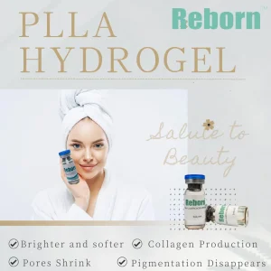 Mesotherapy Product Reborn Plla Hydrogel for Eyes Care Biostimulator 5ml Liquid Gel Results in 5-7 Days for Hydration and Skin Firmness