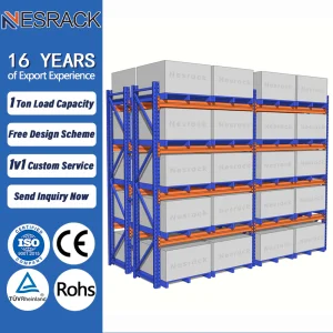 Heavy Duty Teardrop Pallet Rack