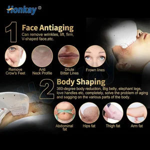 Newest 2026 2 Handles Face Lift Body Shaping Machine For Skin Tightening Wrinkle Reduction Anti-Aging Treatment