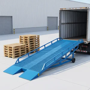 High Quality Small Cargo Ramp Portable Loading Dock Vertical Lifting Platform for Hotels and Print Shops-Direct From China