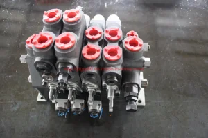 Monoblock Sectional Type Hydraulic Distribution Valve Electric-Hydraulic Control Manual Operated Proportional Hydraulic Directional Control Valve