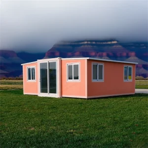 Easy Install Mobile Tiny Heat Insulated Prefabricated Expandable Container House Guard Caravan House Kits for Sale with Free Design