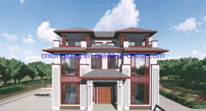 Casa Prefabricada Nuevo Modelo Villas Villa de Acero Ligero 3-15