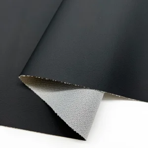 Hot Sales 1.1mm Black PVC Synthetic Leather Fabric Embossed Car Seat Covers for Cars for Furniture Decorative Bags and Sofas