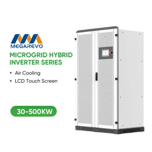 Megarevo Solar Inverter 3 Phase Mps0250 Series 30kw 50kw 100kw 150kw 250kw Hybrid Inverter Professional Commercial Solar System with Battery Storage Integration