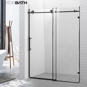 Matte Black Shower Door