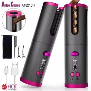 Rechargeable USB Wireless Hair Curler