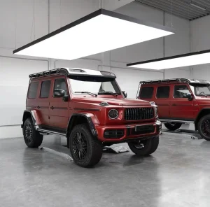 Customized Ceiling Soft Film Lamp Oversized Car Led Slim Light Box For Auto 4S Repair Shop