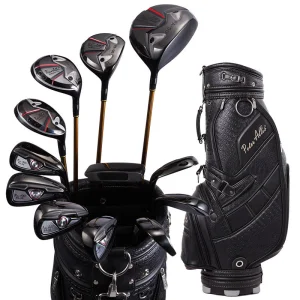 OEM/ODM Manufacturer Custom ALNS PA06 Men's Golf Club Set with Rubber Grip and Carbon Fiber Shafts-Durable Modern Design