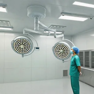 LED Shadowless Surgical Lights Electric Portable Hospital Ceiling-Mounted