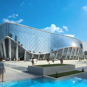 Sports Hall Stadium Space Frame