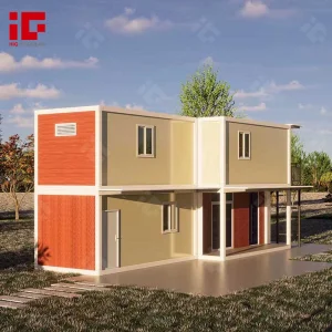 Modern Luxury Prefabricated Villa Low-Cost Bedroom Bathroom Made Containers Apartment