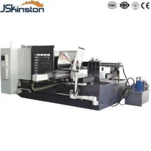 China Factory CNC Double Rollers Thinning Horizontal Spinning Machine High Quality KSTDS180-II for Metal