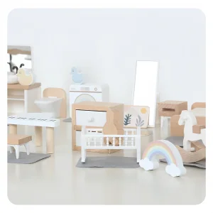 Children Role Play Mini Wooden Kitchen