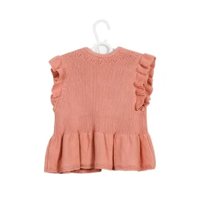 Warm Considerate Small Flightless Sleeve Kid Baby Woven Dress Clothes