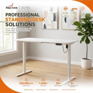 Modern Design Durable Adjustable Height Wooden Standing Desk