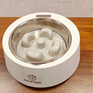 Anti-Choking Slow-Feeding Smart Weighing Anti-Spill Cat &amp; Dog Pet Feeder Bowls