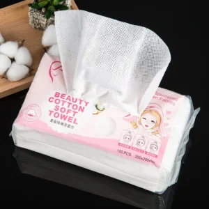 Disposable Ultra Soft 100% Biobased Wholesale Makeup Remover Face Box Towel