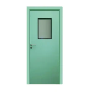 Premium Multi-Color Aluminum Swing Door for Clinics and Offices