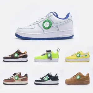 Skateboarding Shoes Classic Women Men Sneakers Af1 Designer Trainers Wholesale Safety High-End