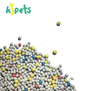 Dust Free Agglomerated Cat Litter Environmentally Friendly Washable Polymer Cat Litter