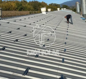 Kingsolar Aluminium Tin Roof Standing Seam Clamp