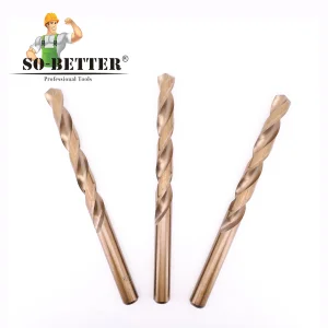 Factory Direct HSS Cobalt Twist Drill Bits Fully Grinding For Stainless Steel Metal Drilling Wholesale