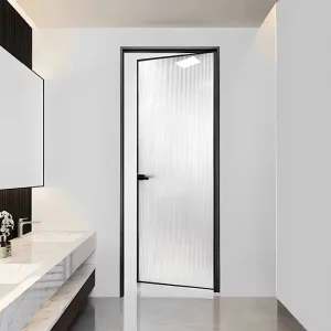 Bathroom Glass Swing Door