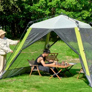 3X3m Portable Gazebo Tent for Backyard Bbqs and Beach Fun