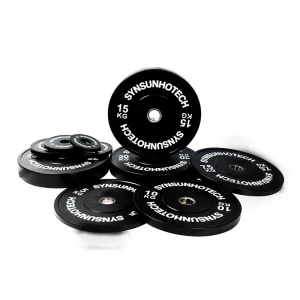 Black Rubber Bumper Plate