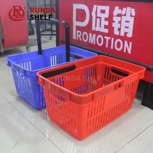 50L PP Shopping Basket for Barcelona Retail