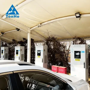 Popular OEM/ODM Manufacturer Supplier Ocpp1.6 DC Fast Charging Pile Dual Ports CCS1 Electric Car Charging Stations