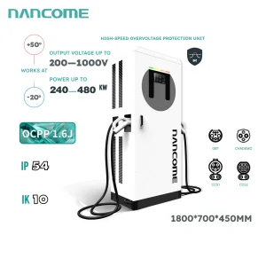 Advanced High Power Charging Station for Logistics EV Charging with 480kw