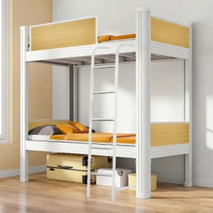 Adult Modern Stainless Steel Bunk Bed