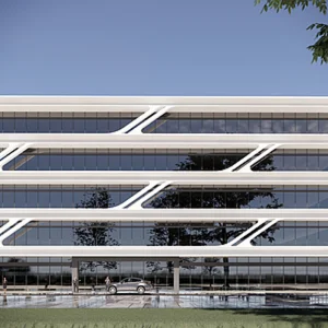 Edifícios Prefabricados de Aço Premium Escritórios Lojas Varejo Showrooms